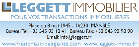 LEGGETT Immobilier 05 45 93 12 41